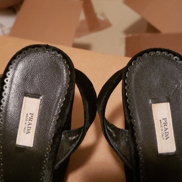 🌋🌋PRADA WEDGES - Picture 5 of 6